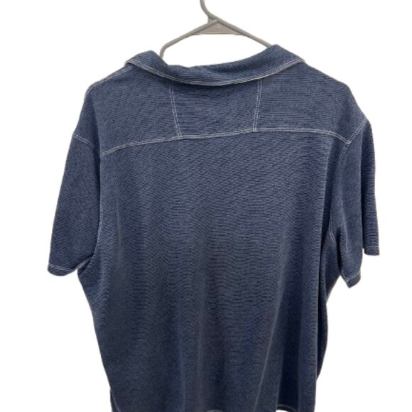 👕 Blue Men's Polo - Picture 4 of 4